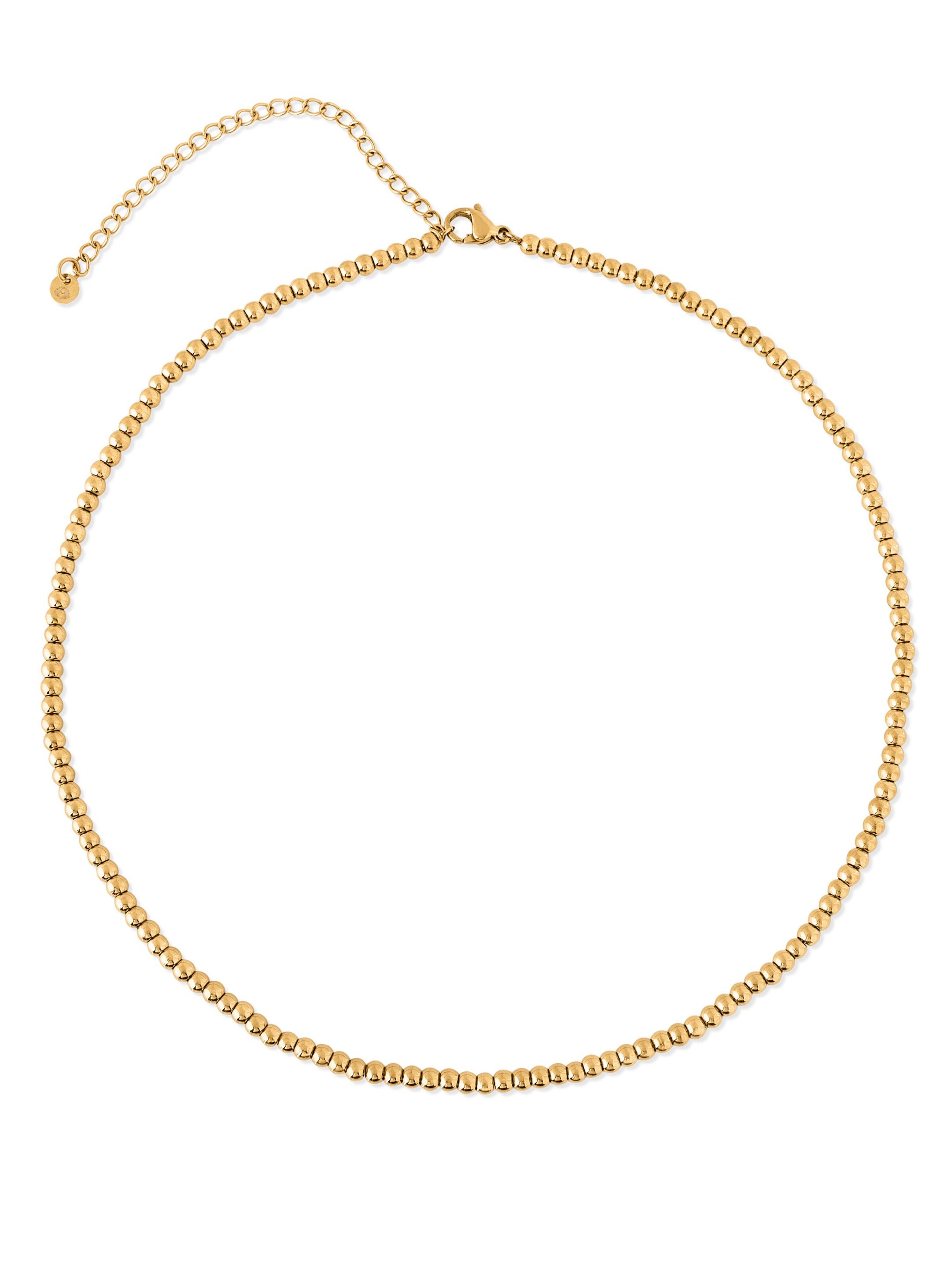 Akitsune Necklace 'Delight' in Gold: front