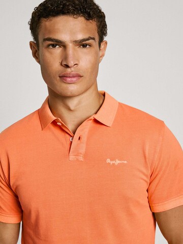 Pepe Jeans Shirt ' NEW OLIVER ' in Orange