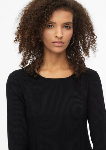 Robes en maille s.Oliver en noir : devant