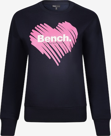 BENCH Sweatshirt in Blau: Vorderseite