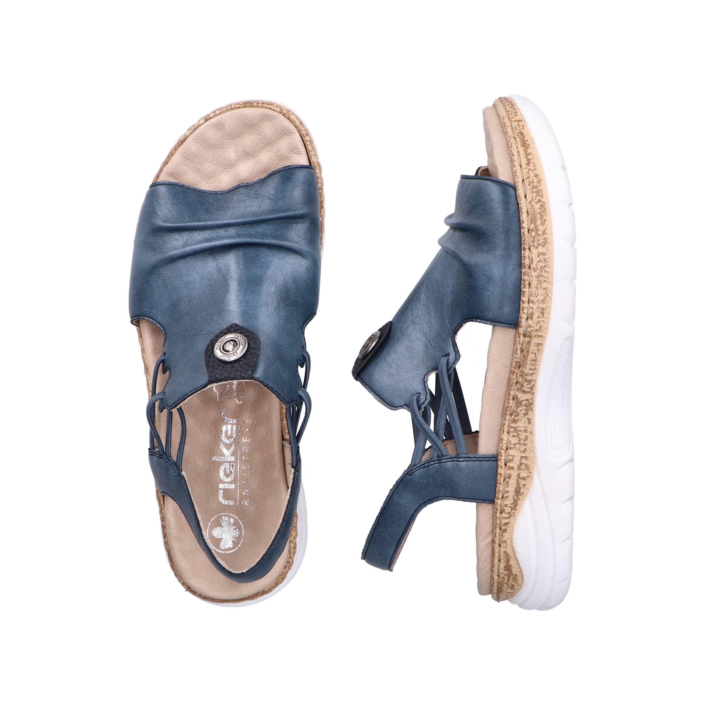 Rieker Sandale in Blau