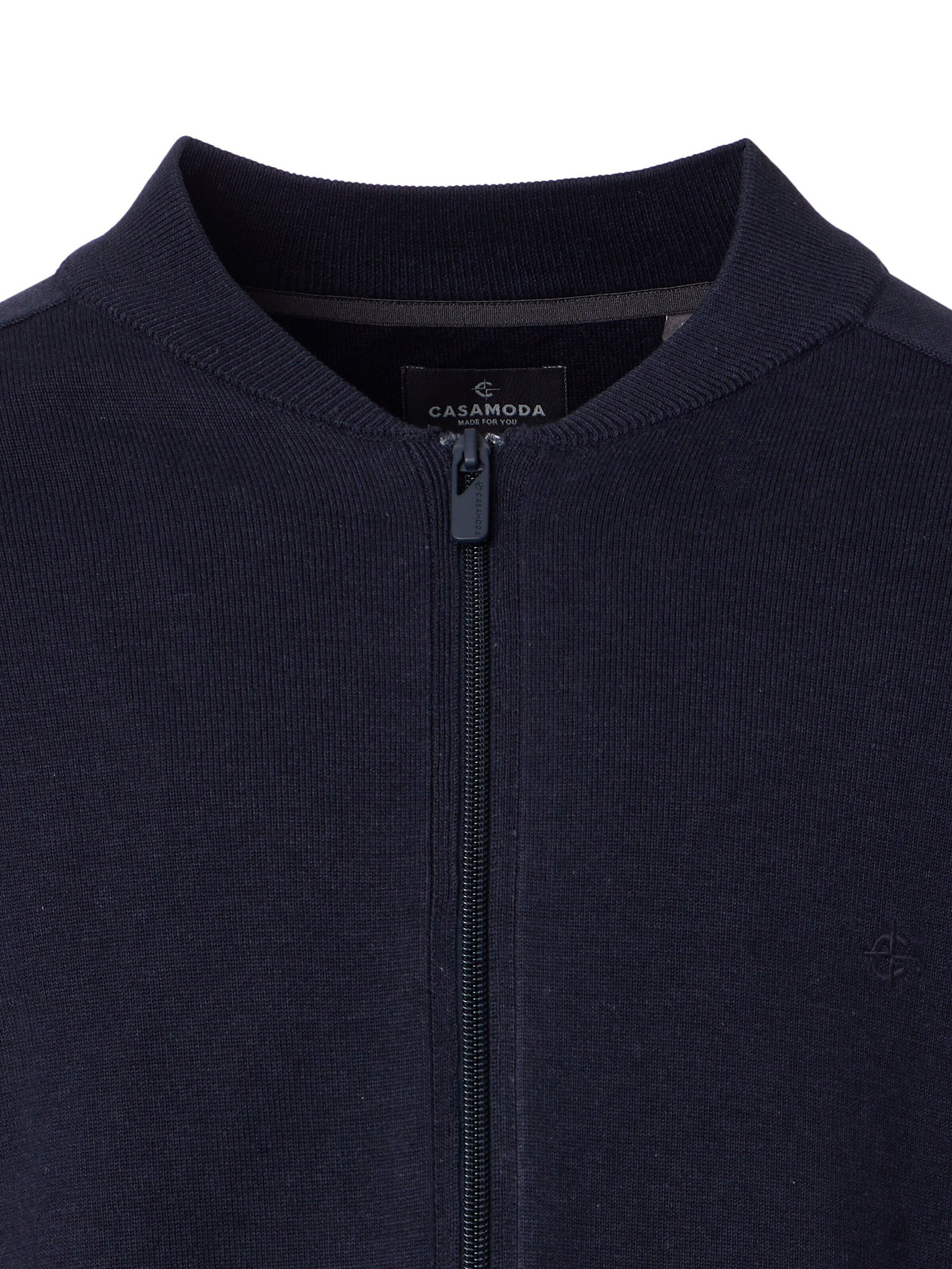 CASAMODA Strickjacke 'Basic'‌‌‌‌‌‌‌‌‌‌ in Blau