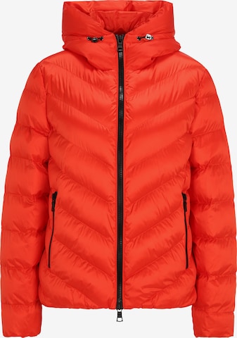 No. 1 Como Winter Jacket 'Liv' in Orange: front
