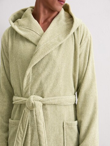 Marc O'Polo Long Bathrobe 'Timeless' in Green