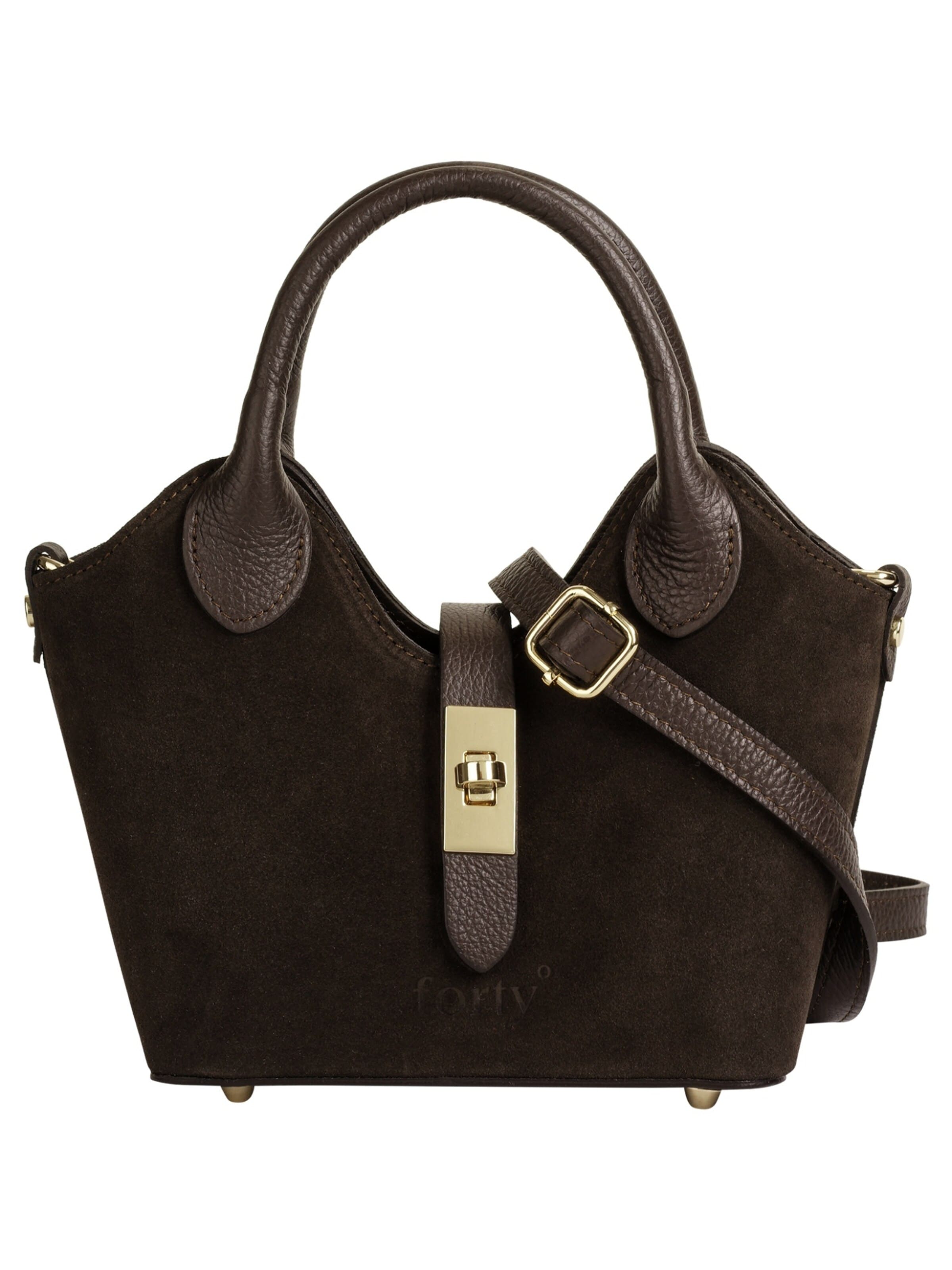 forty° - Bolso de mano 'BELTRAVA - S' en marrón: frente