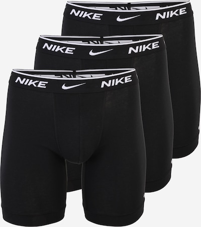 NIKE Underwear Bokserishortsit värissä musta / valkoinen, Tuotenäkymä