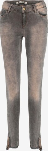 CIPO & BAXX Skinny Jeans 'WD355' in Brown: front