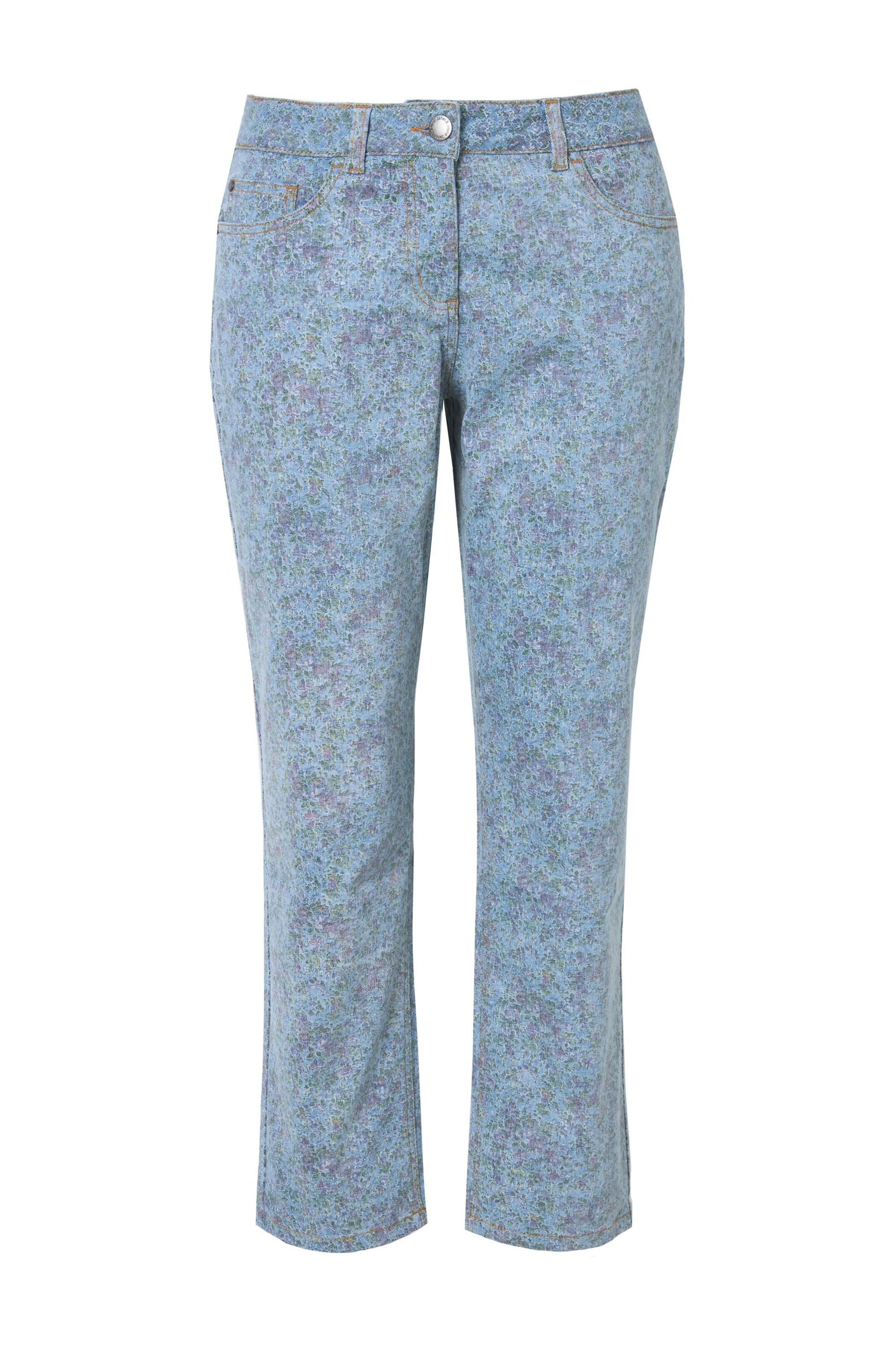 Janet & Joyce Regular Jeans in Blue: front