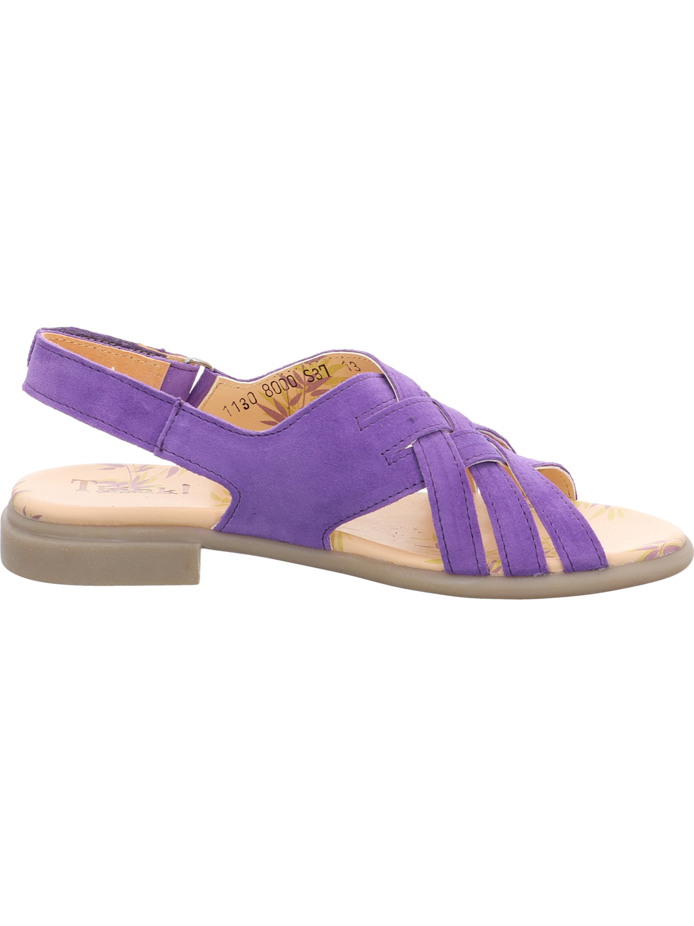 THINK! Strap Sandals 'Kamaa' in Purple
