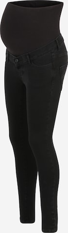 Vero Moda Maternity Skinny Farkut 'VMMSopia' värissä musta: etupuoli