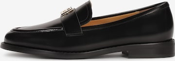 Kazar Classic Flats in Black: front