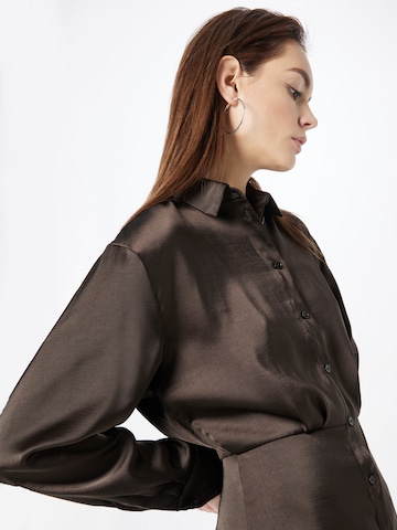 Samsøe Samsøe Shirt Dress 'LIZA' in Brown