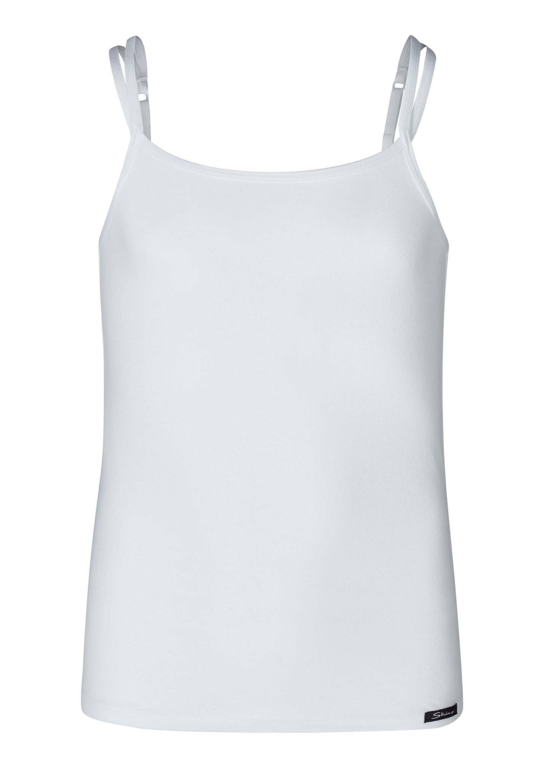 Maglietta intima di Skiny in bianco: frontale