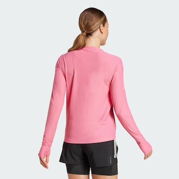 ADIDAS PERFORMANCE Functioneel shirt 'Own The Run' in Roze