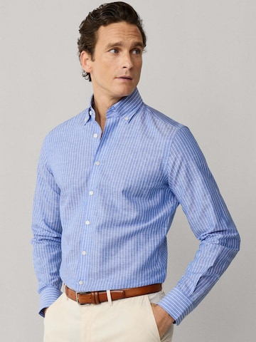 Coupe regular Chemise Hackett London en bleu