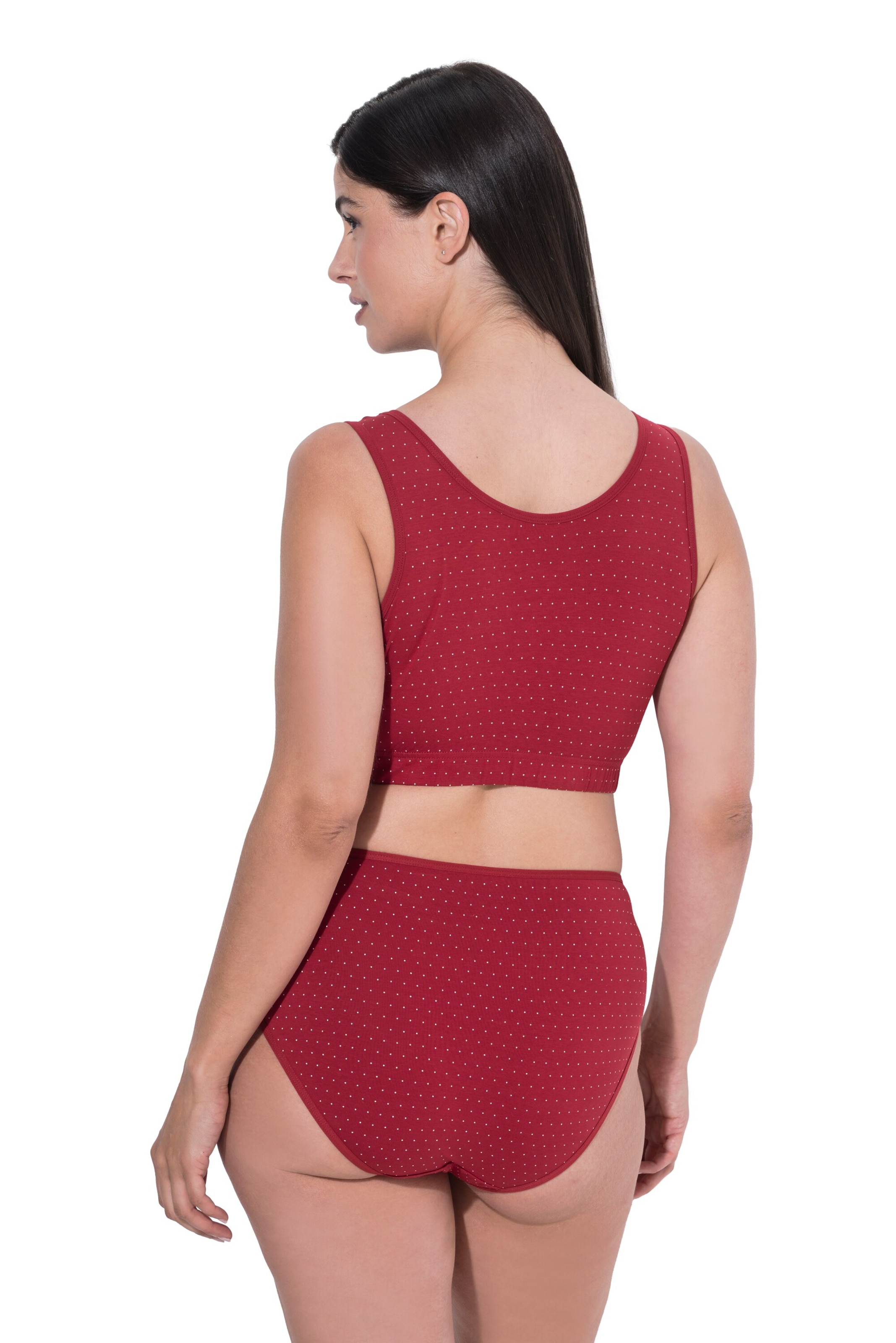 Ulla Popken Bustier BH in Rood