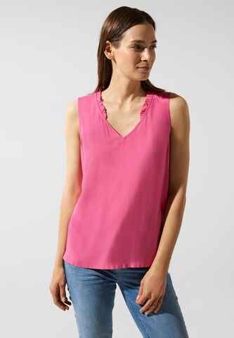 STREET ONE Blouse in Pink: front