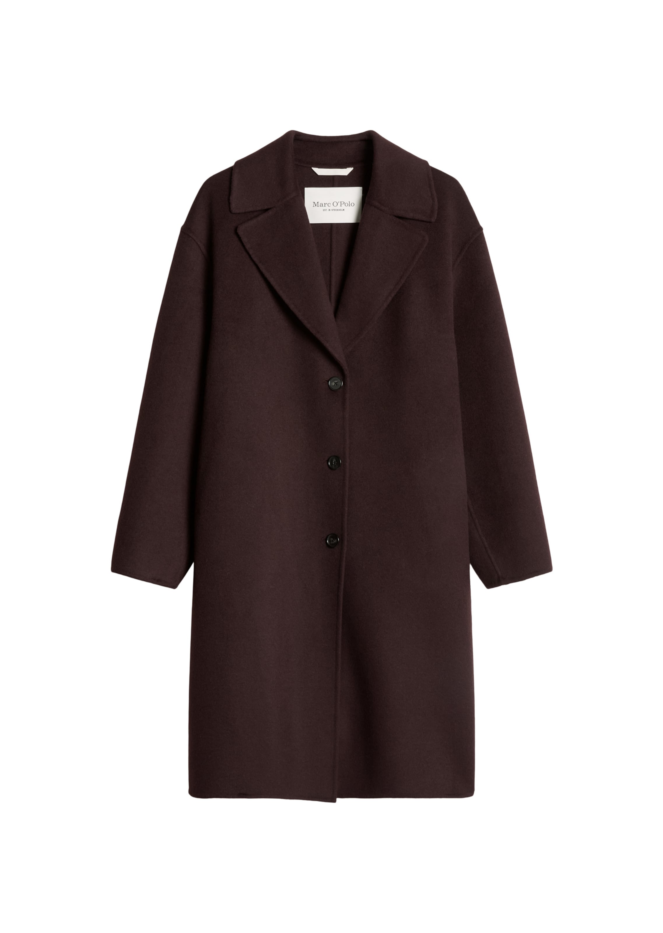 Marc O'Polo Winter Coat in Purple: front
