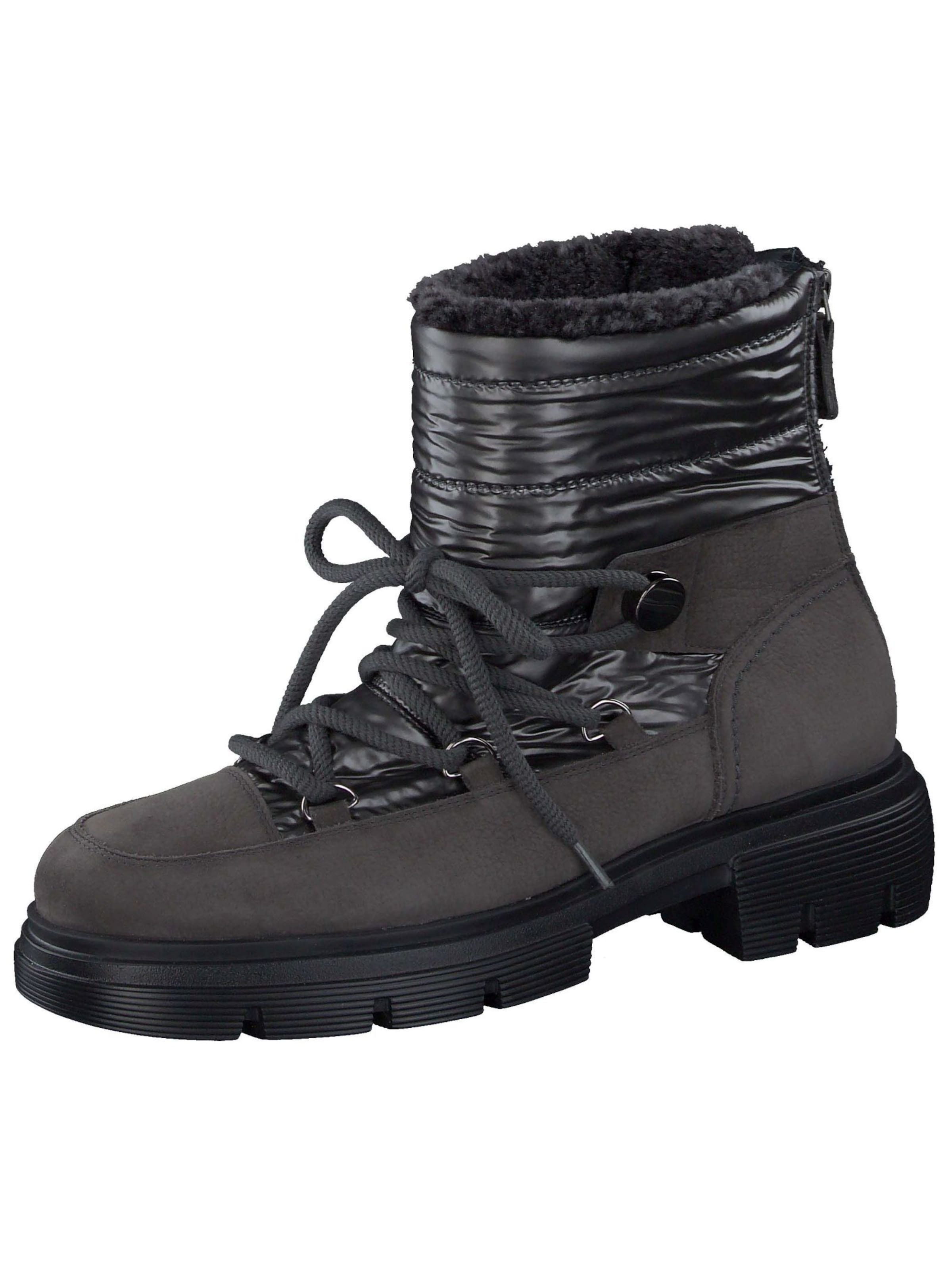 Stivaletto stringato di Paul Green in grigio: frontale