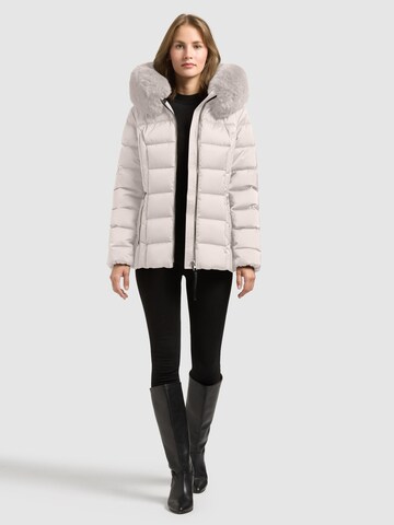 khujo Winter jacket 'Danida' in White
