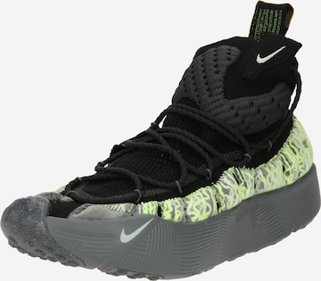melns Nike Sportswear Augstie brīvā laika apavi 'ISPA Sense': no priekšpuses