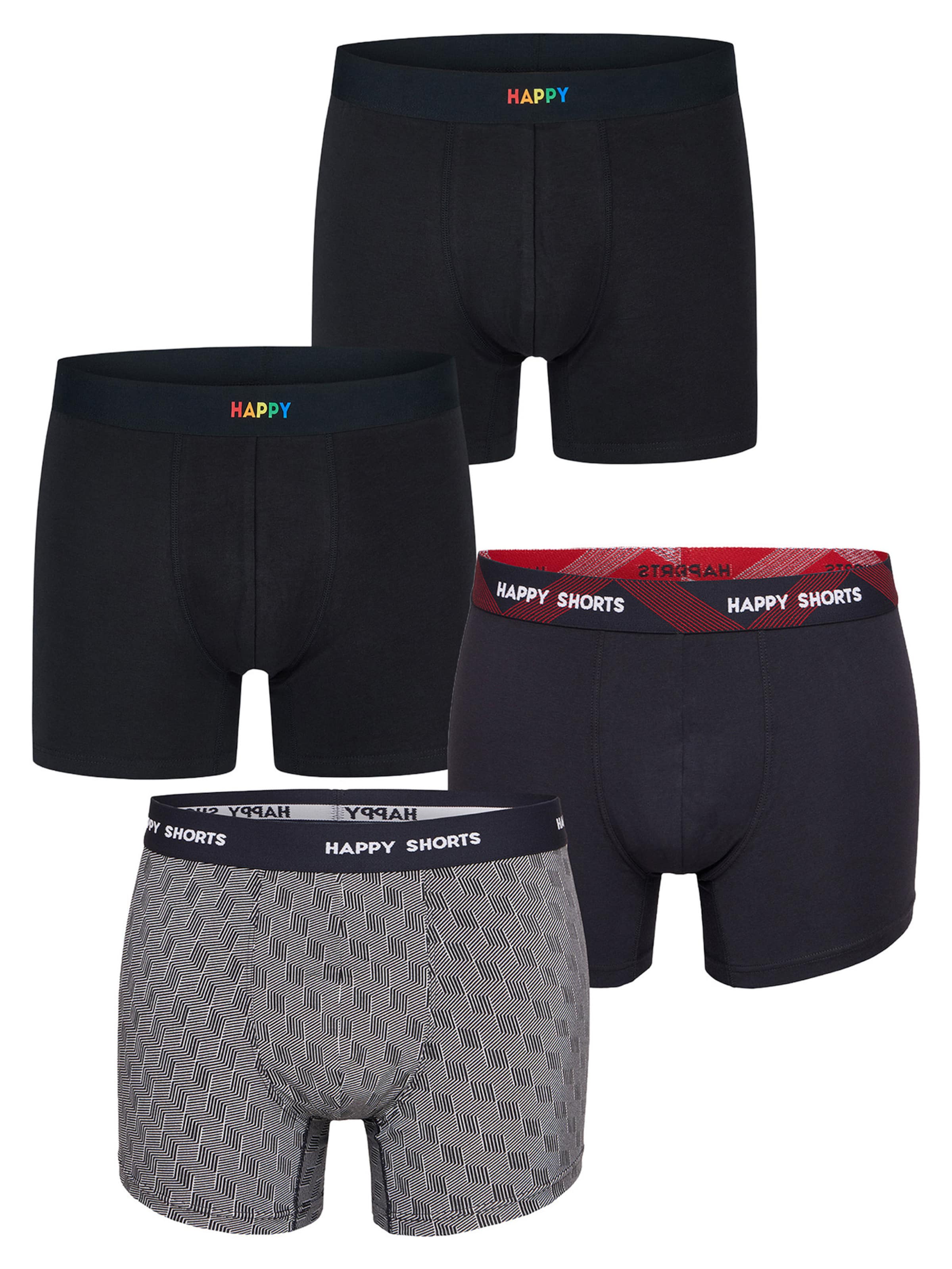 Happy Shorts - Boxers ' Dark Print Sets ' em azul: frente