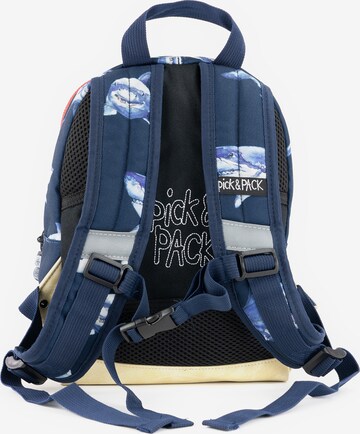 Pick & Pack Backpack 'Shark S' in Blue