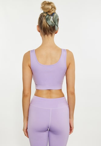 IZIA Bralette Top in Purple