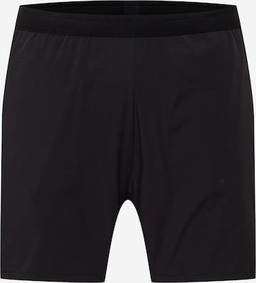 Superdry - regular Pantalón deportivo en negro: frente