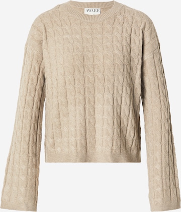 VERO MODA Pullover 'AWLorella' in Beige: Vorderseite