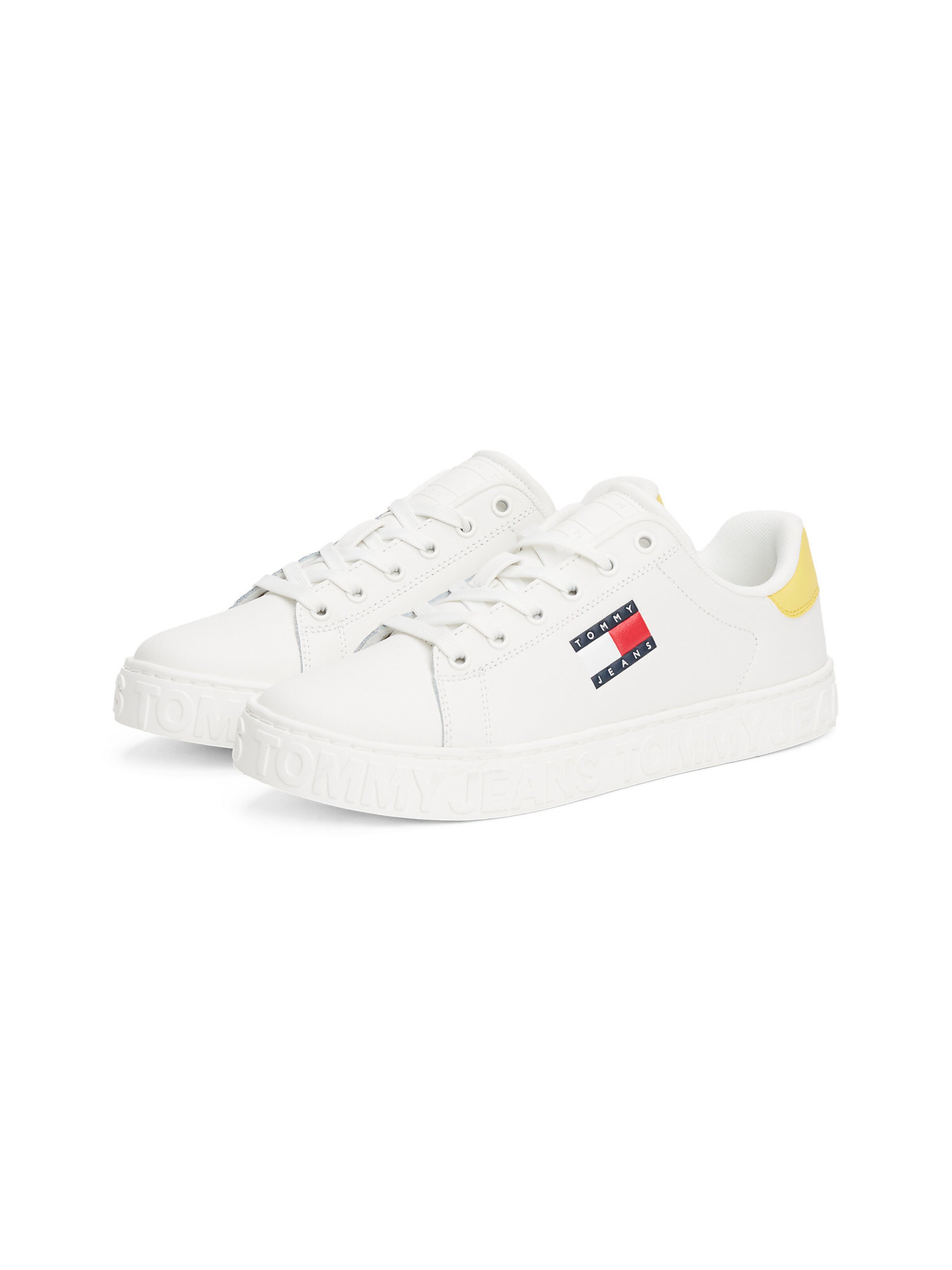 Tommy Jeans Sneaker 'Essential' in Weiß