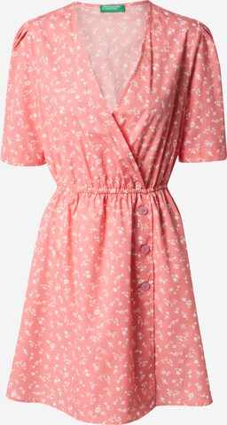 UNITED COLORS OF BENETTON Summer dress in Pink: front