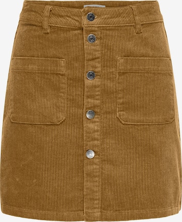 JDY - Falda 'SHIRA' en marrón: frente