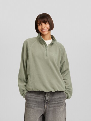 Bershka Sweater in Green