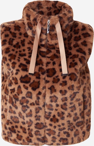 Gilet monari en marron : devant