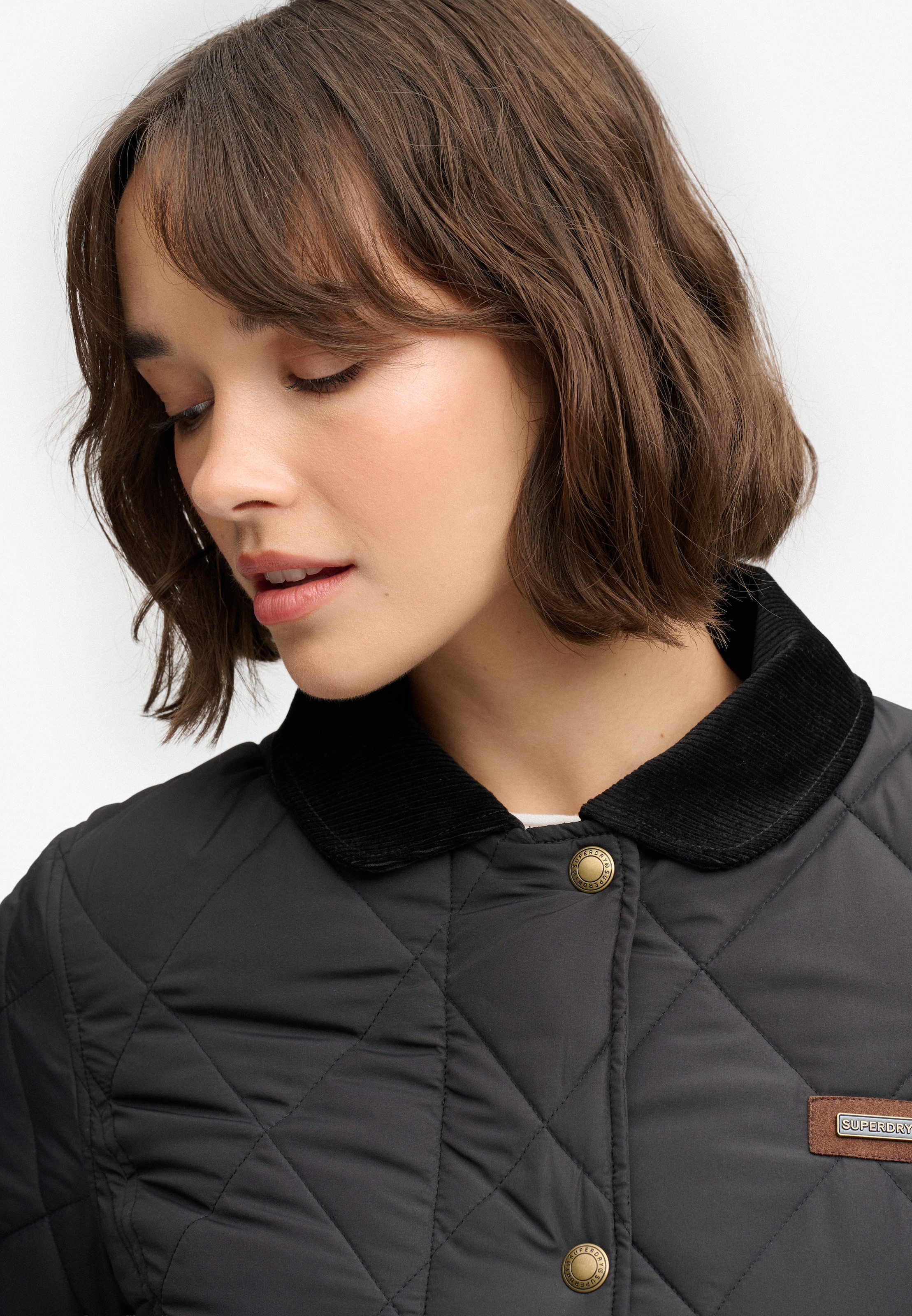 Superdry & Co Přechodná bunda – černá