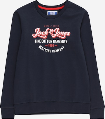 Jack & Jones Junior Sweatshirt 'Andy' in Blue: front