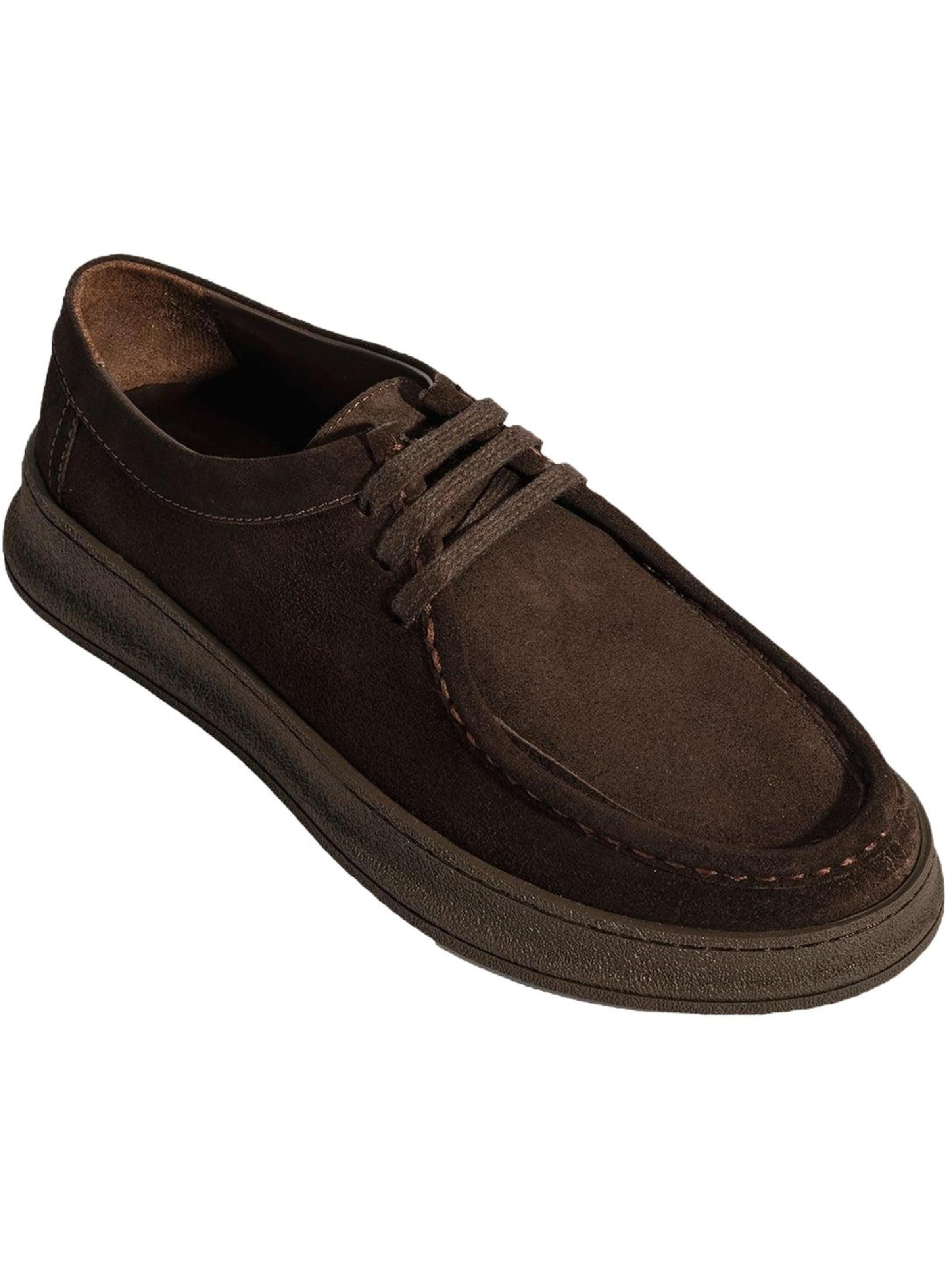 Chaussure à lacets 'Schnürschuhe' Desa en marron : devant
