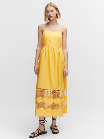 MANGO Nyári ruhák 'Borris' - sárga: elől