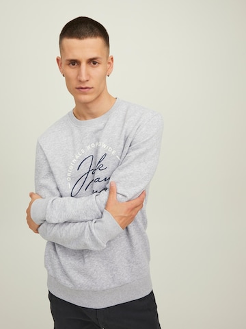 JACK & JONES Mikina 'JERRY' – šedá