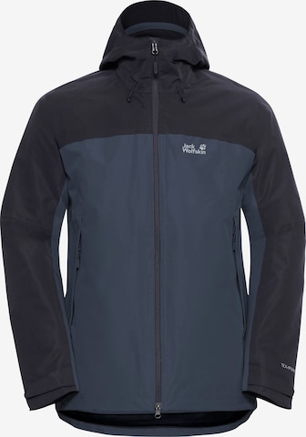 JACK WOLFSKIN Outdoorjacke in Blau: Vorderseite