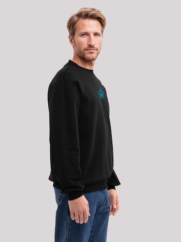 F4NT4STIC Sweatshirt 'Knut und Jan Scribble' in Black