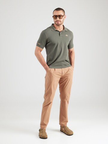 Tricou de la La Martina pe verde