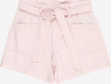 Abercrombie & Fitch Regular Broek in Roze: voorkant