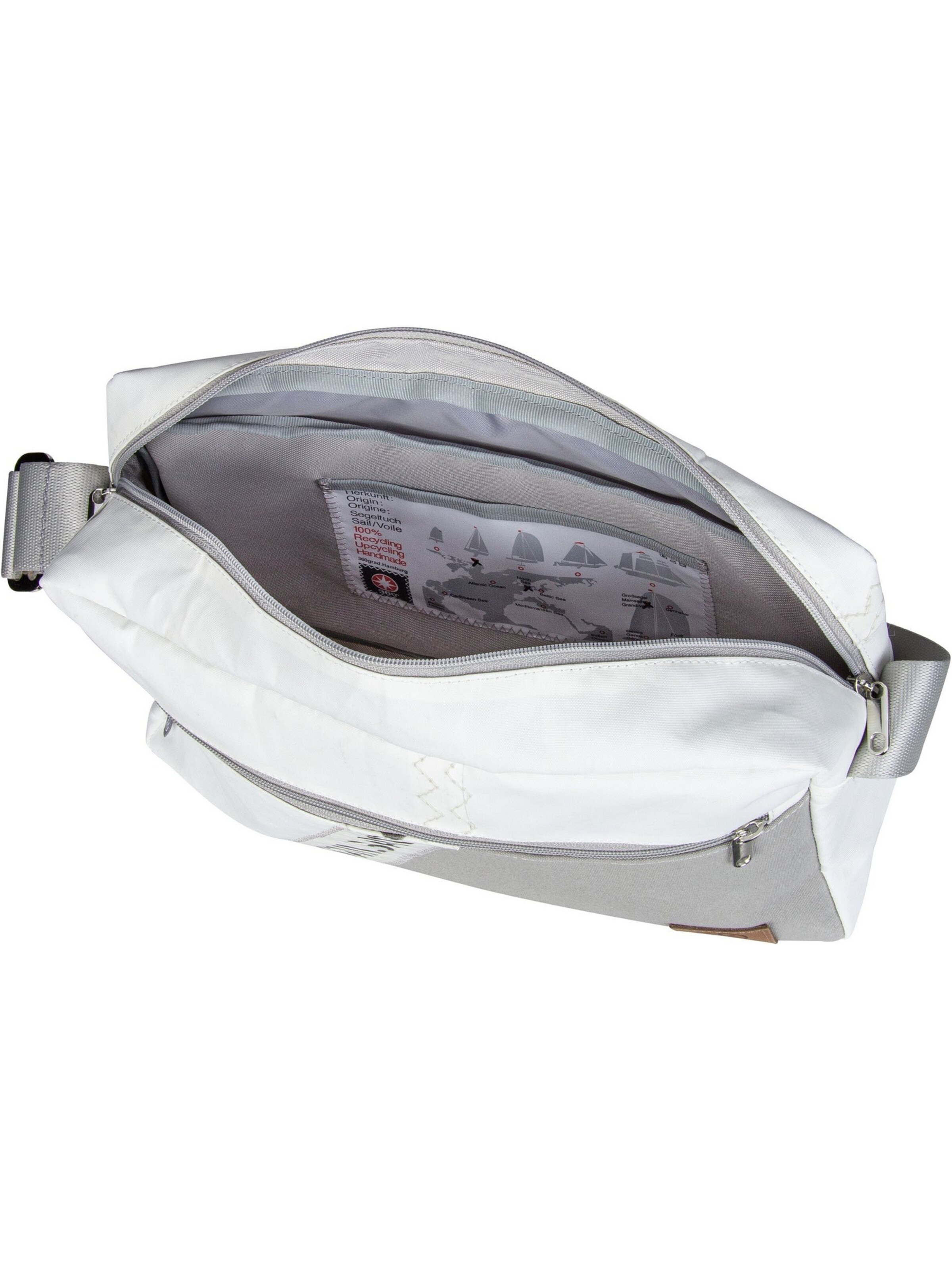 360 Grad Crossbody Bag in White