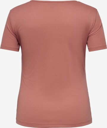 T-shirt 'Tine' ONLY Carmakoma en rose