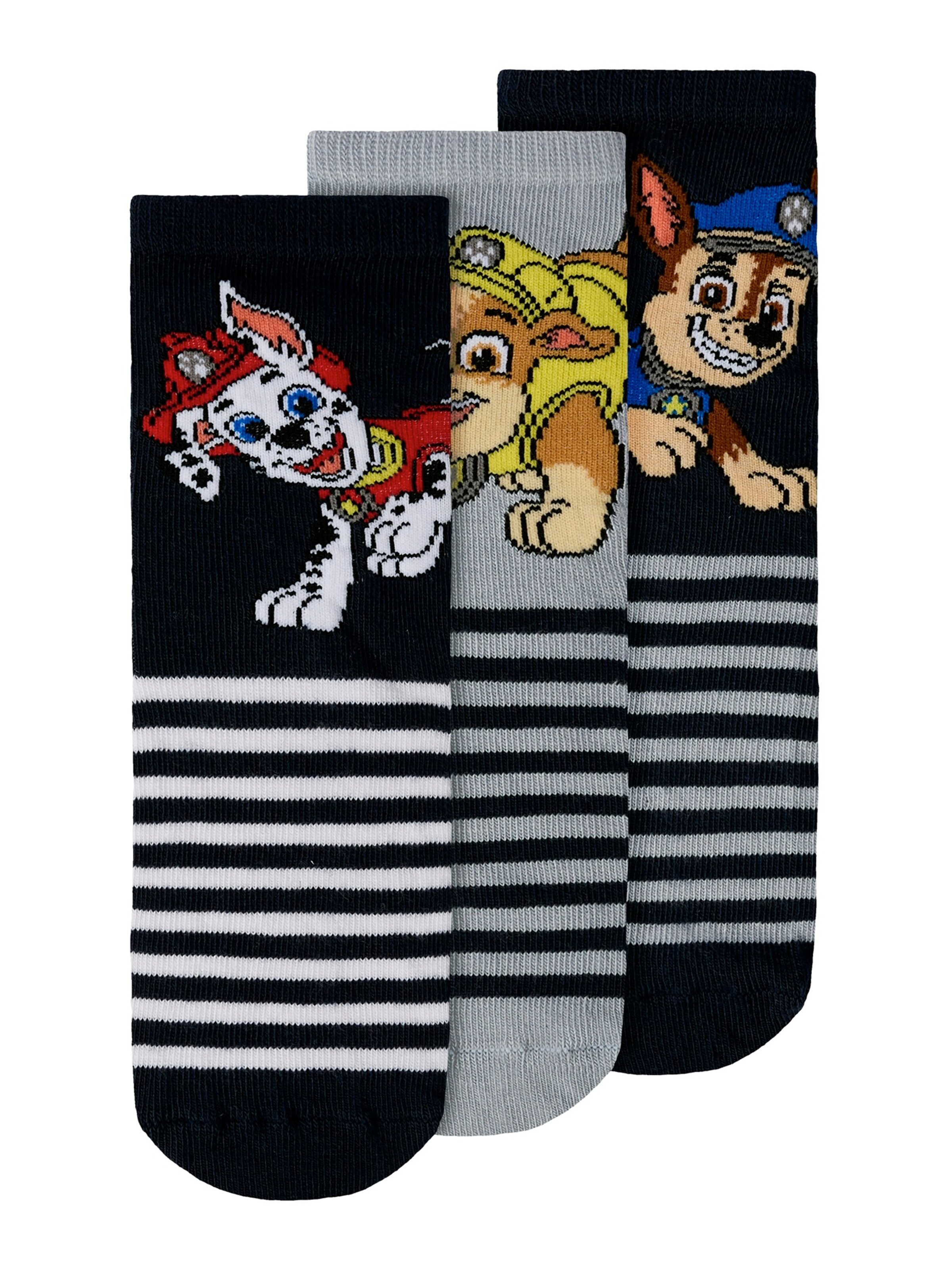 NAME IT Skarpety 'NMMMALBI PAW' w kolorze niebieski: przód