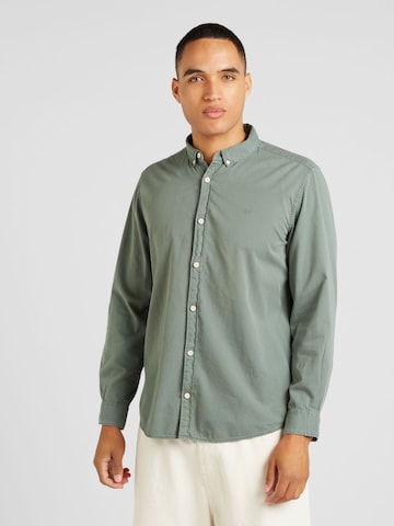 Coupe regular Chemise QS en vert : devant