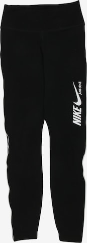 NIKE Stoffhose XS in Schwarz: Vorderseite