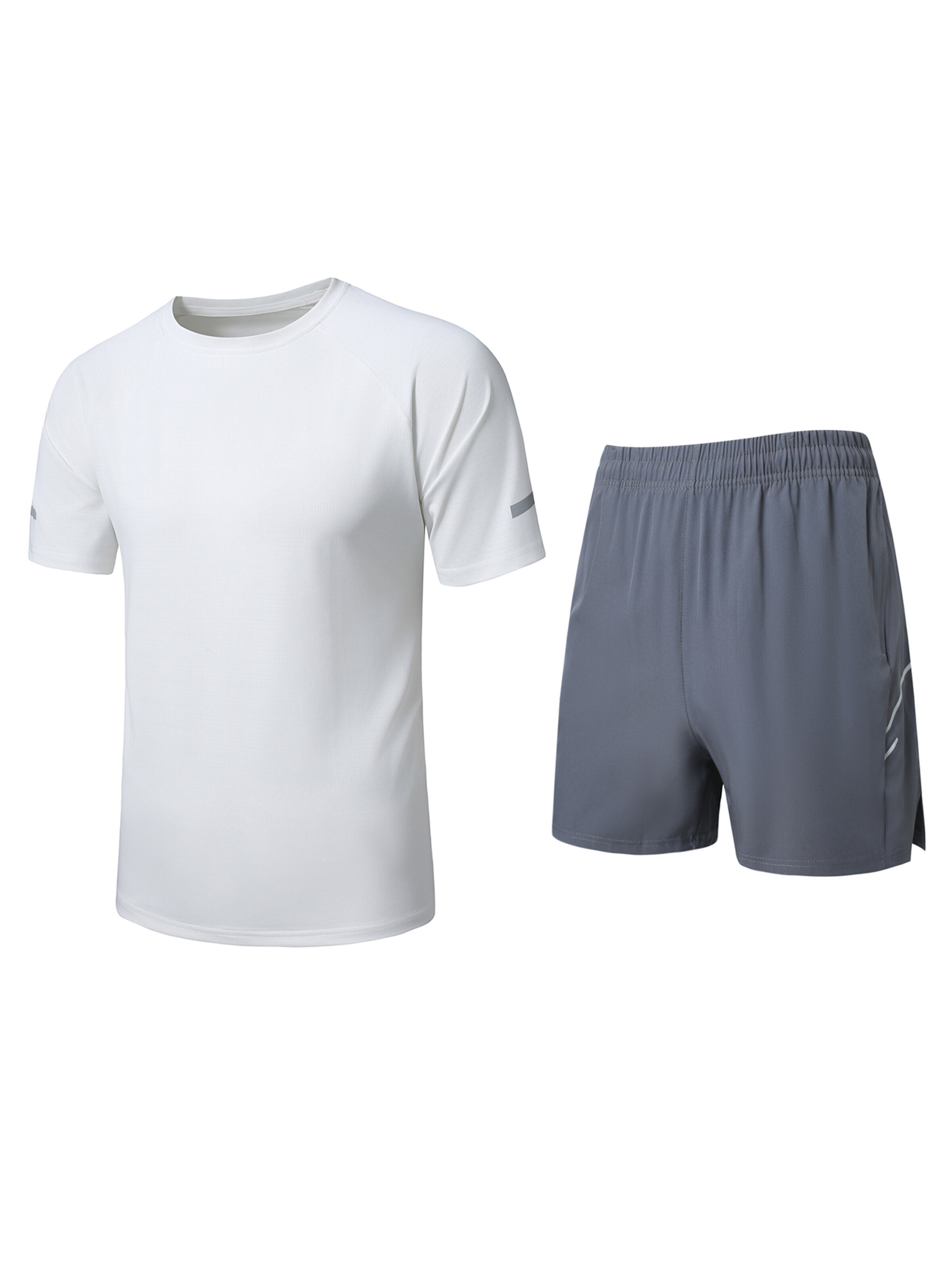 YOUTHUP Sports Suit in Grey